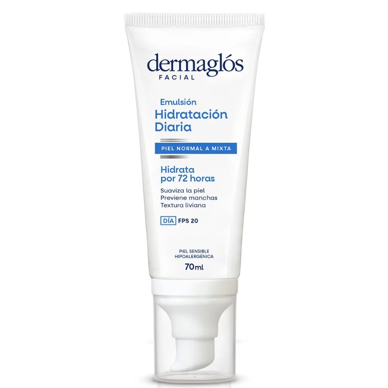 DERMAGLOS EMULSIÓN HIDRATACIÓN DIARIA PIEL NORMAL/EQUILIBRADA A MIXTA DE DÍA CON FPS 20